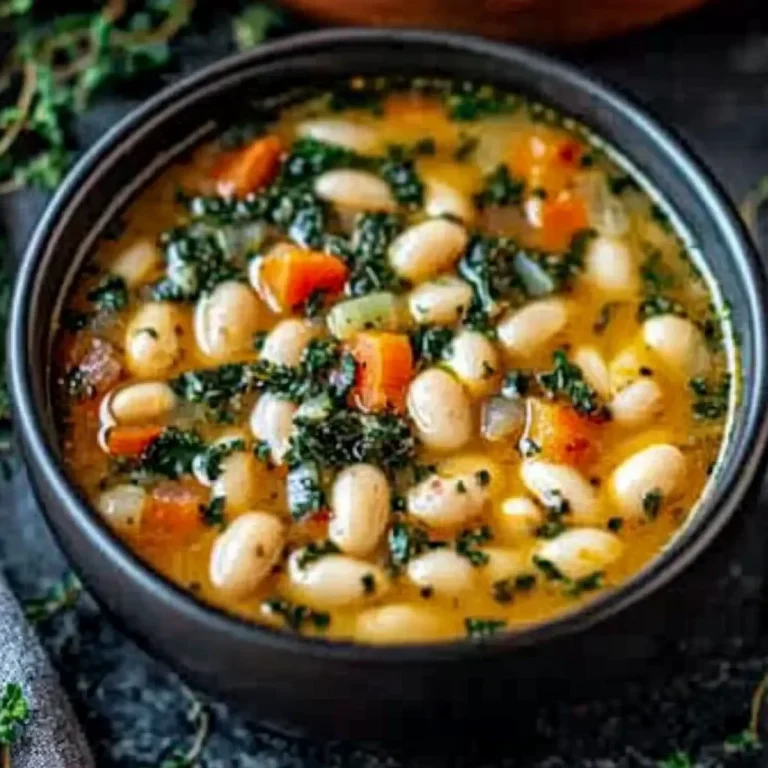 Easy Tuscan White Bean Soup Recipe