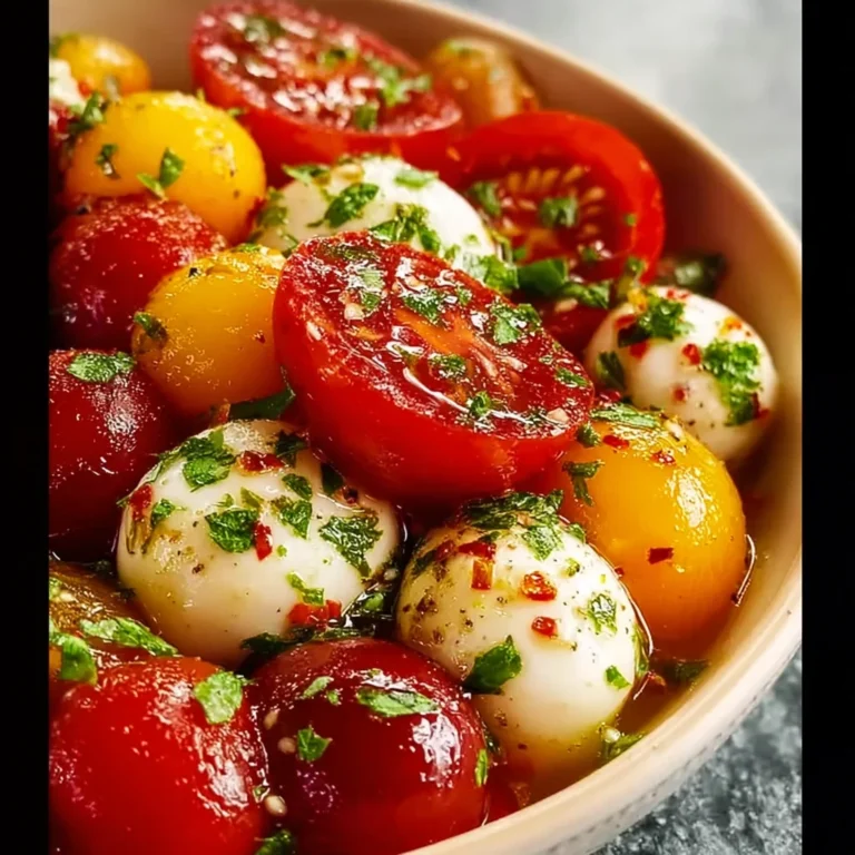 Tasty Tomato Mozzarella Salad Recipe