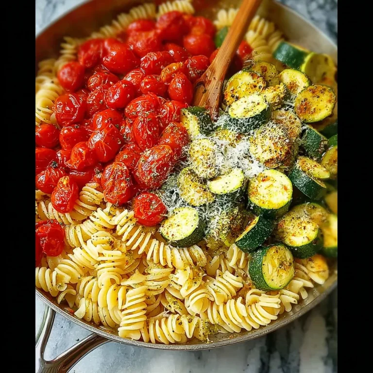 Best Weeknight Tomato Zucchini Pasta Recipe