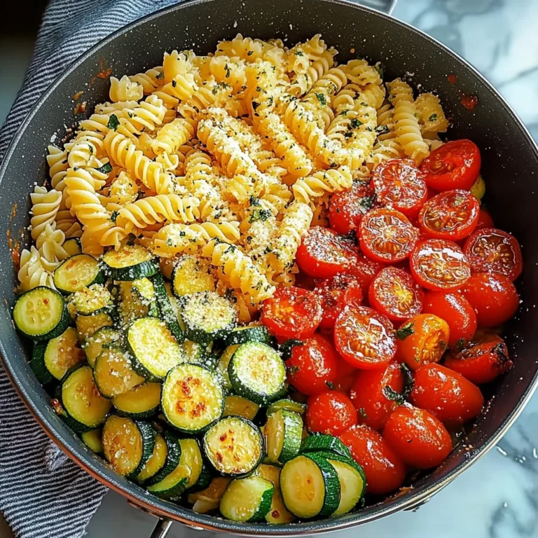 Best Weeknight Tomato Zucchini Pasta Recipe