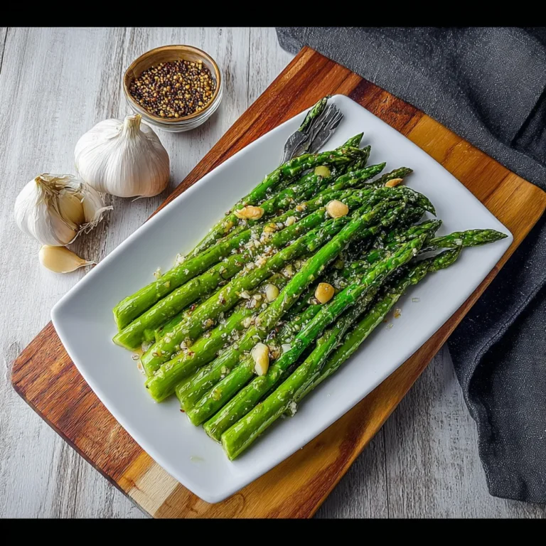 Garlic Butter Asparagus Recipe