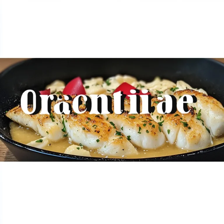 Garlic Butter Oven Baked Tilapia Recipe