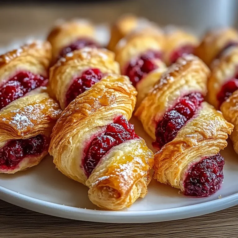 Berry Puff Twists Recipe