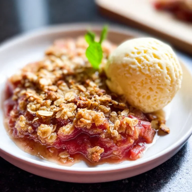 Grandma’s Rhubarb Crisp Recipe