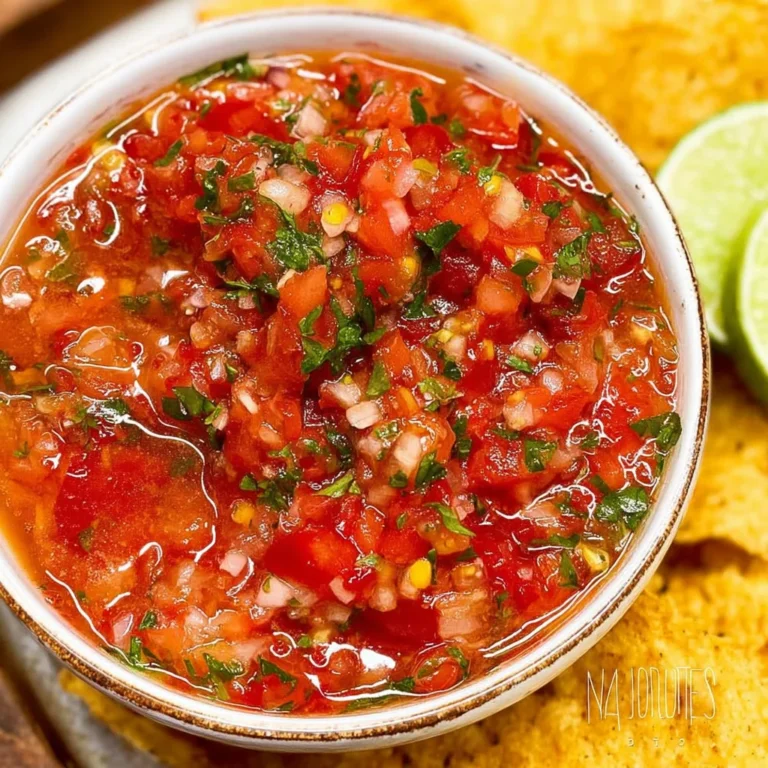 Fresh Salsa Recipe (5 Minutes) Easy