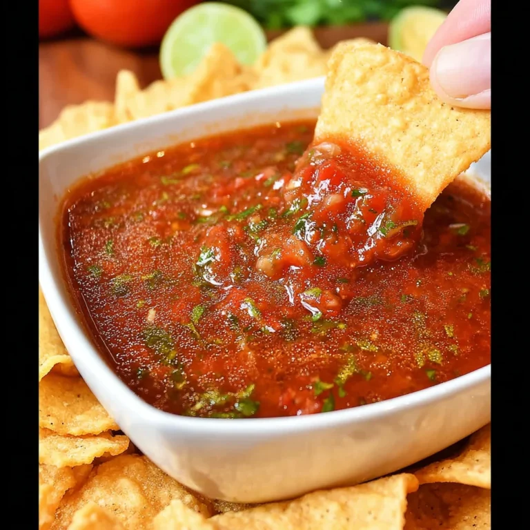 Homemade Salsa Recipe Easy
