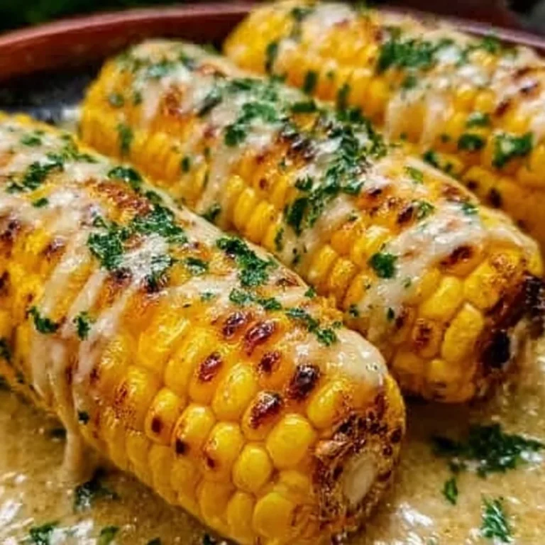 Cheesy Garlic Butter Corn on the Cob Recipe