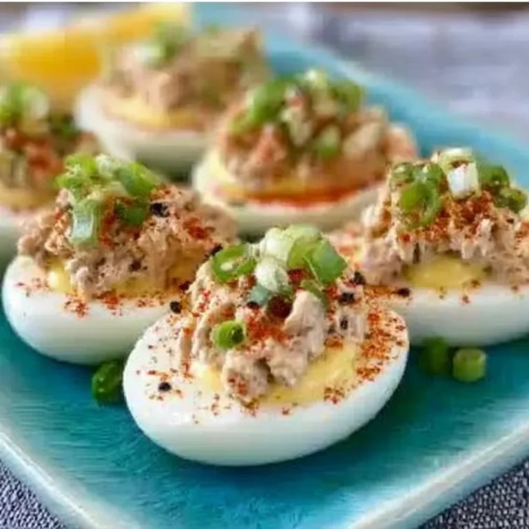 Tuna Deviled Eggs Recipe