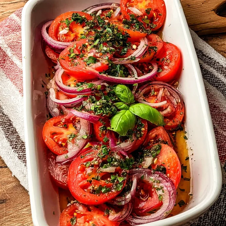 Italian Tomato Salad Recipe