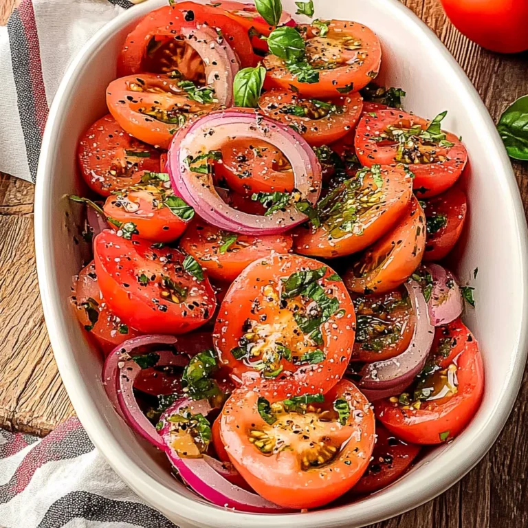 Italian Tomato Salad Recipe