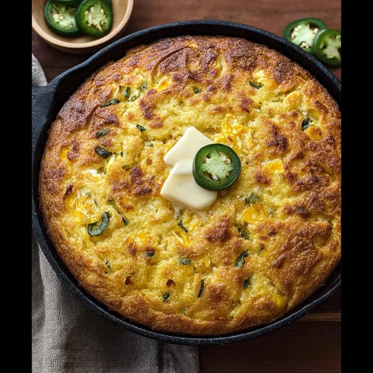 Jalapeno Cheddar Cornbread Recipe