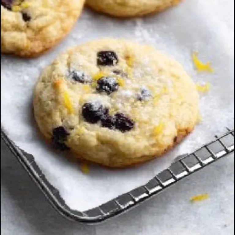 Lemon Blueberry Cookies Recipe