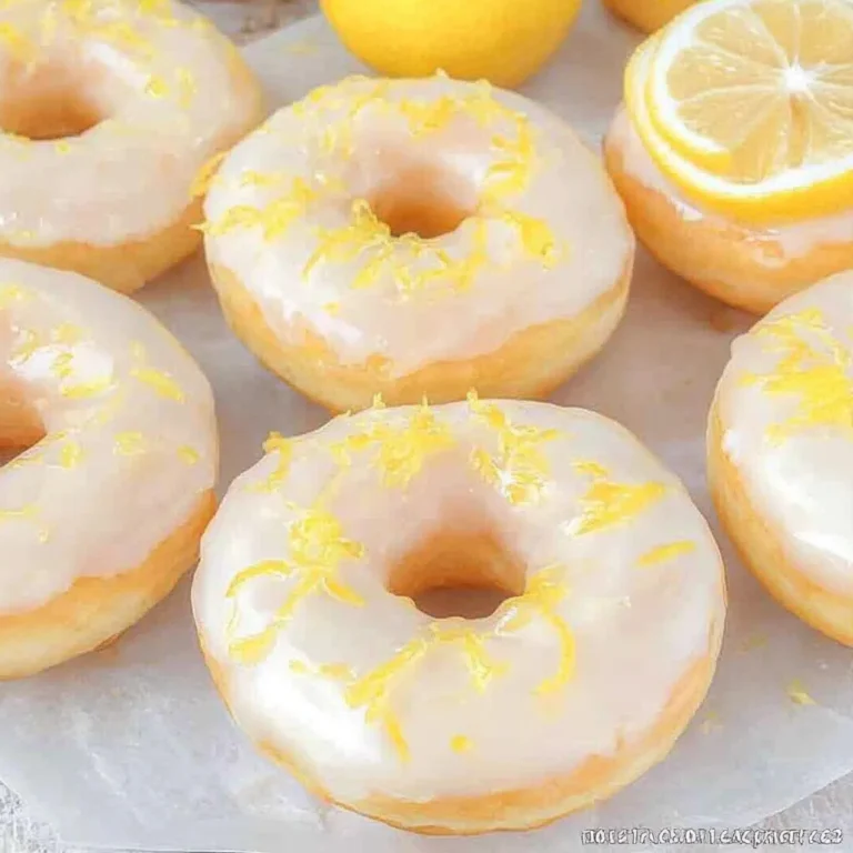 Lemon Donuts Recipe Easy