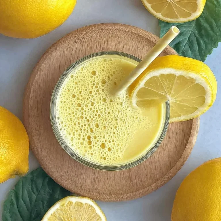 Lemon Smoothie Recipe