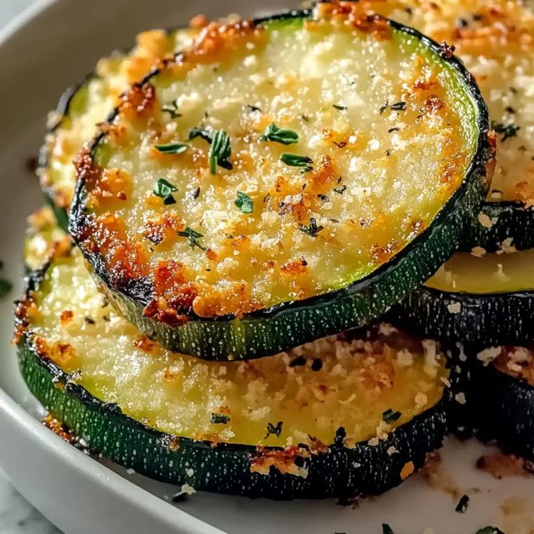 Low-Calorie Air Fryer Zucchini Parmesan Recipe