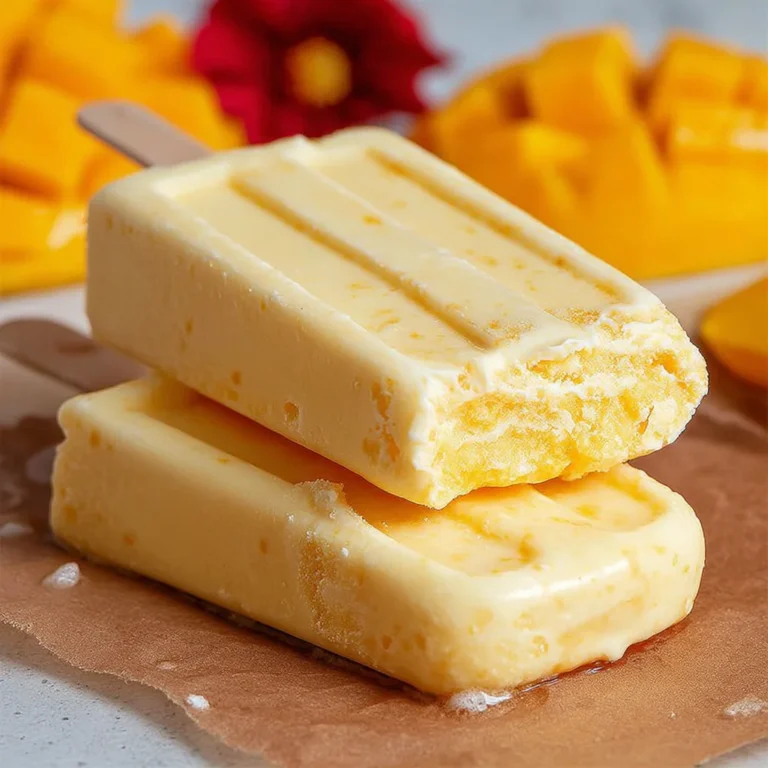 Mango Popsicles Recipe