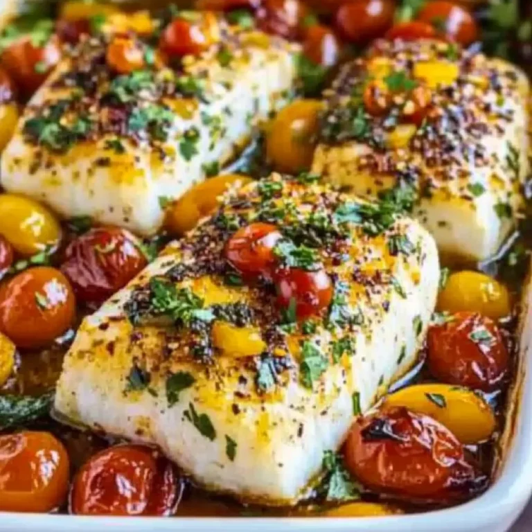 Mediterranean Baked Fish Recipe – Easy & Flavorful Meal