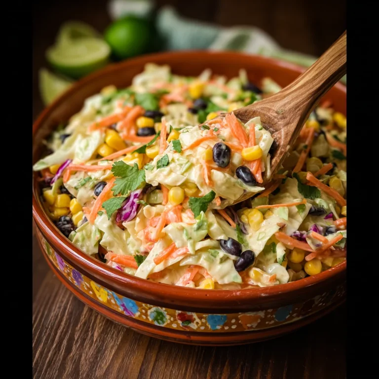 Mexican Corn Coleslaw Recipe