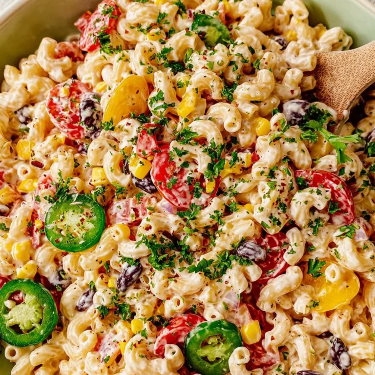 Mexican Macaroni Salad Recipe Easy