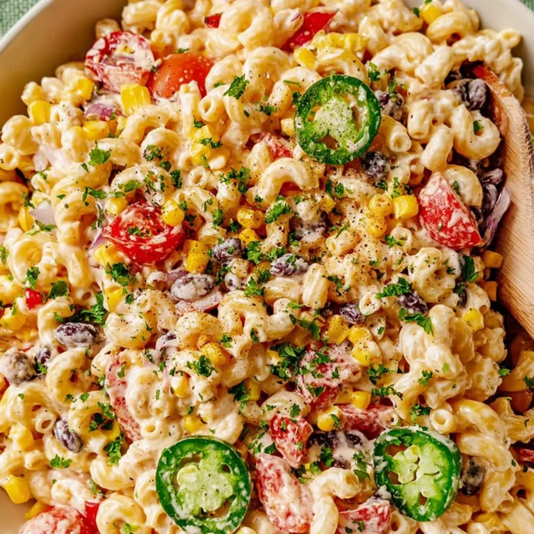 Mexican Macaroni Salad Recipe Easy