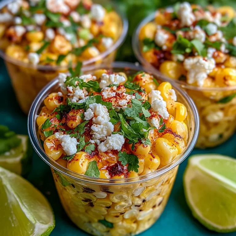 Mexican Street Corn Cups Recipe