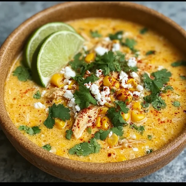 Mexican Street Corn Soup Recipe