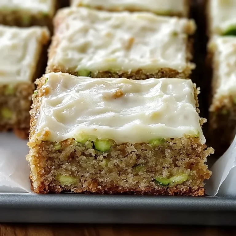 Simple Zucchini Bars Recipe