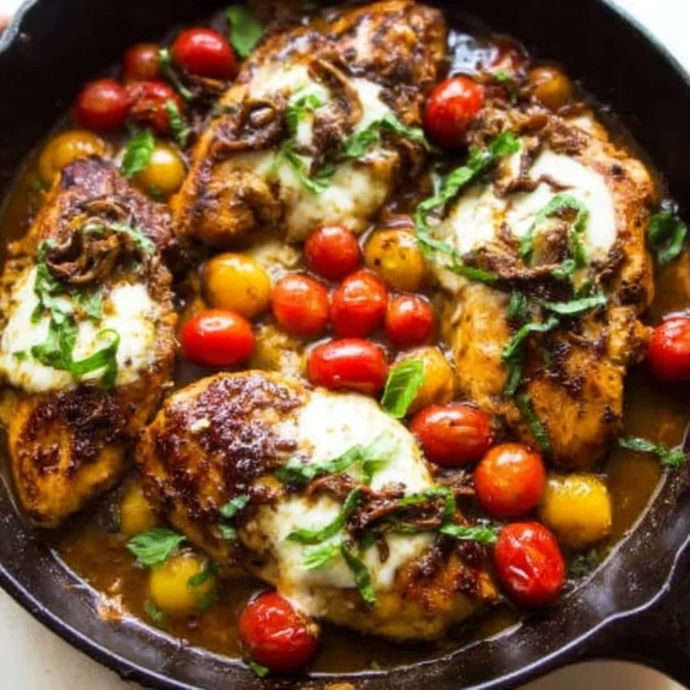 Balsamic Glazed One Pan Chicken Recipe