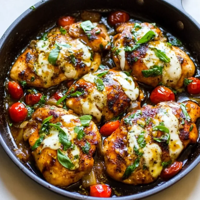 Balsamic Glazed One Pan Chicken Recipe