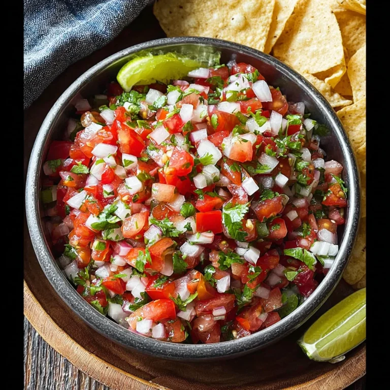 Pico De Gallo Recipe