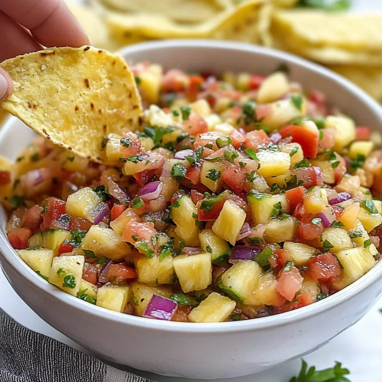 Pineapple Salsa Recipe