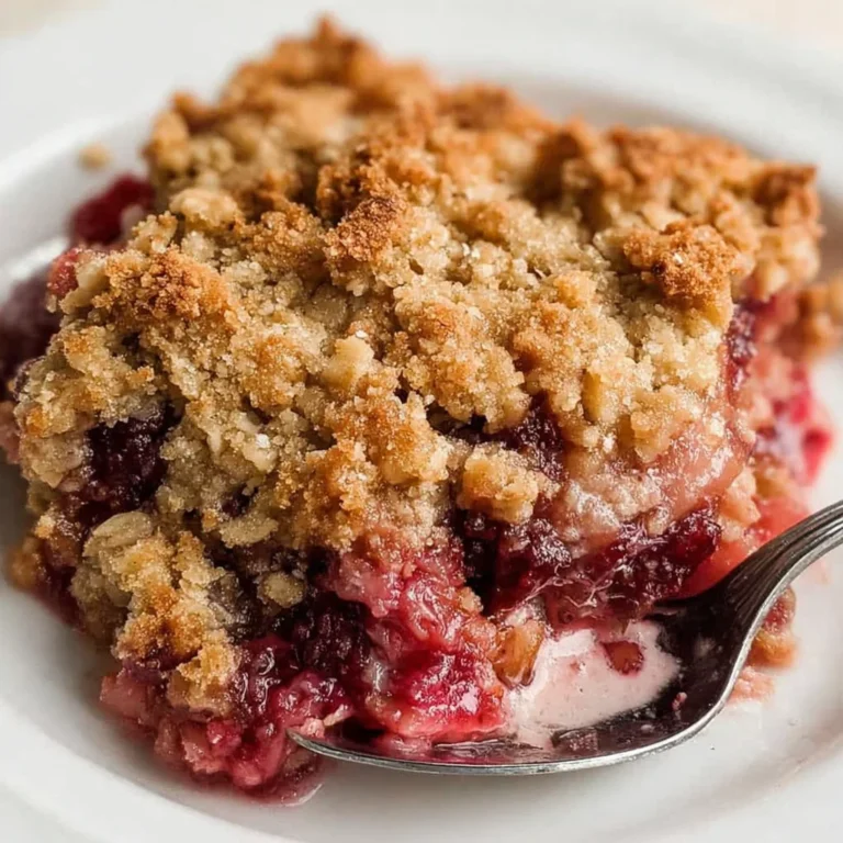 Rhubarb Crisp Recipe