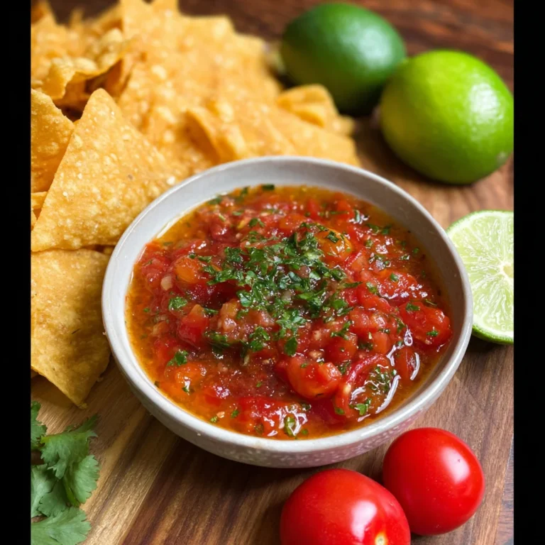 Roasted Cherry Tomato Salsa Recipe