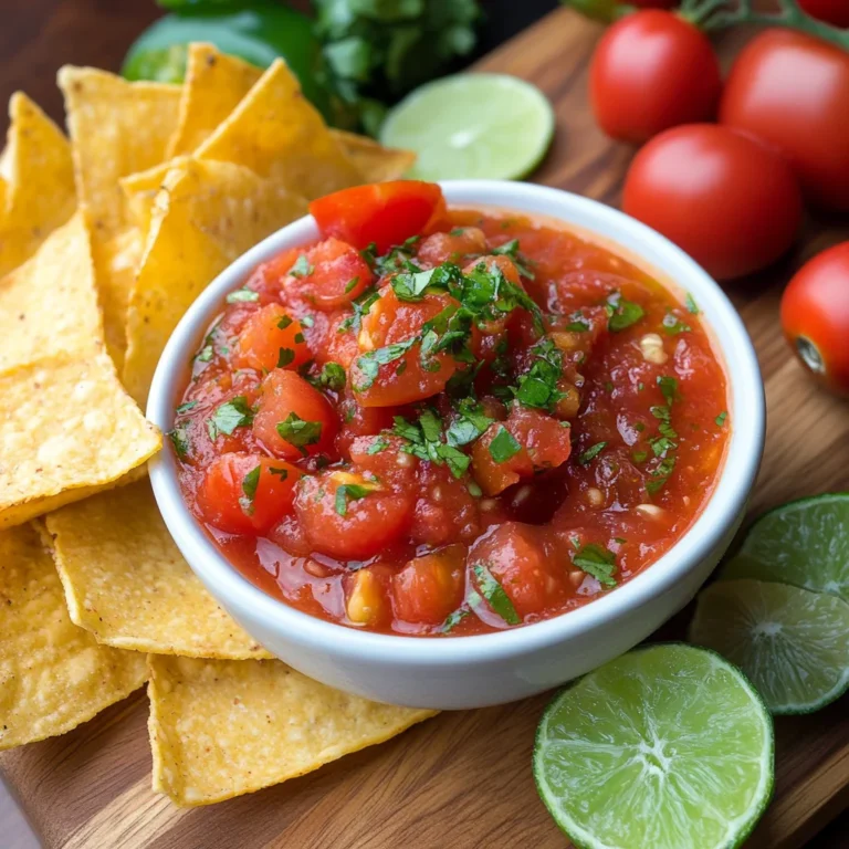 Roasted Cherry Tomato Salsa Recipe