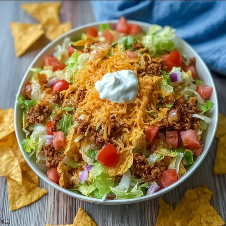 Easy Doritos Taco Salad Recipe