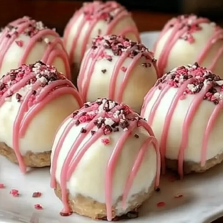 Strawberry Cheesecake Truffle Balls Recipe