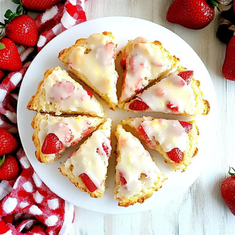 Strawberry Scones Recipe