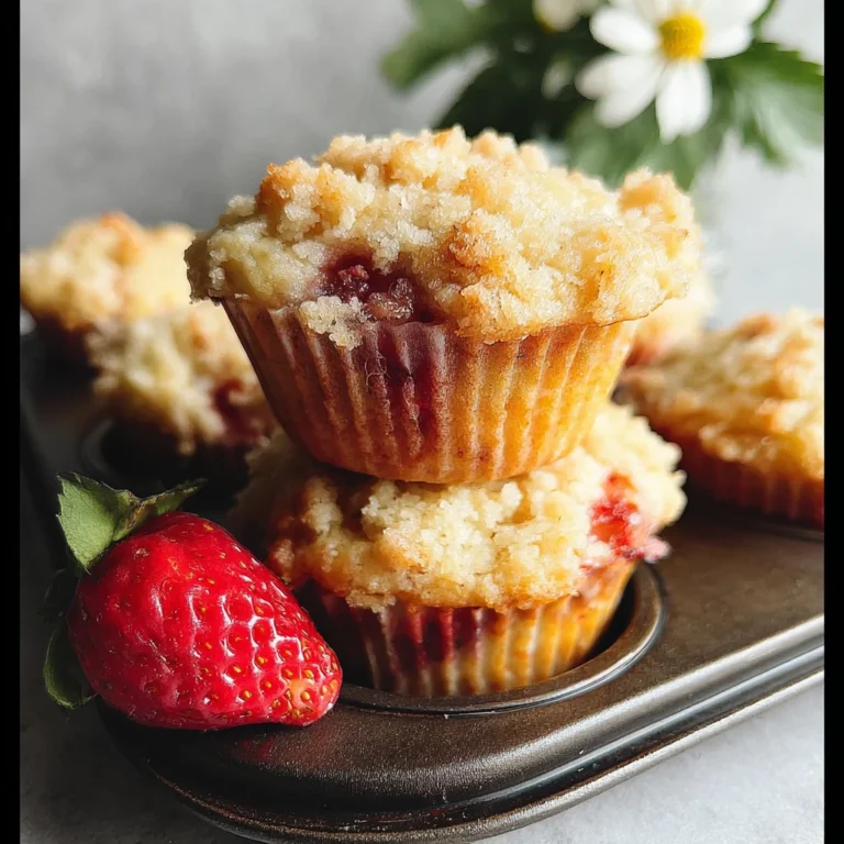 Strawberry Streusel Muffins Recipe