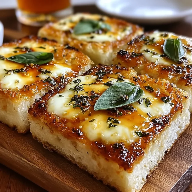 Hot Honey Garlic Bread Pizza Recipe