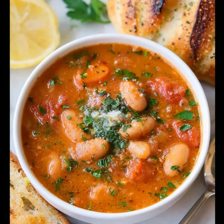 White Bean Tomato Soup Recipe