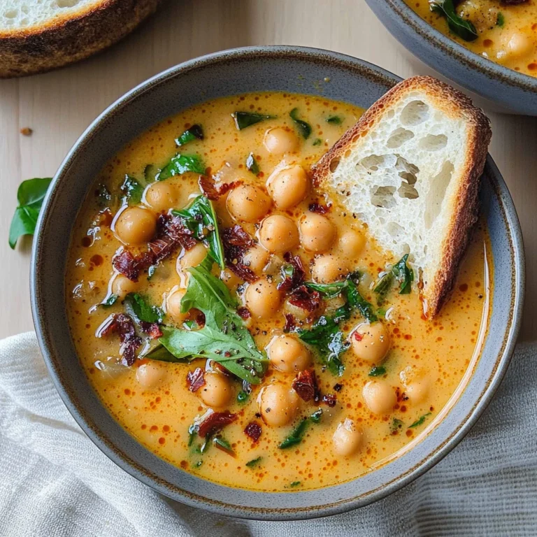 Tuscan Chickpea Soup Recipe