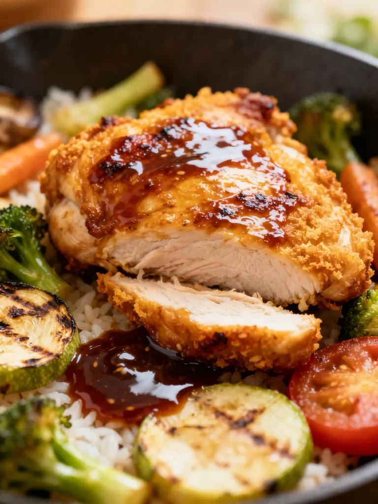 Air Fryer Hibachi Chicken Recipe