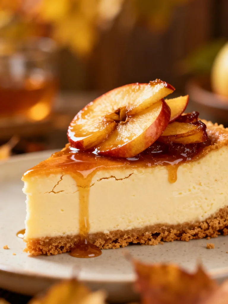 Apple Cider Cheesecake Recipe