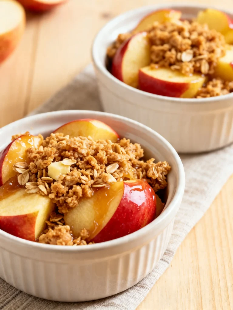 Apple Crisp for Two Recipe