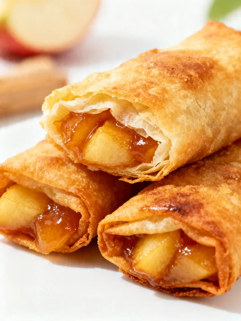 Apple Pie Egg Rolls Recipe