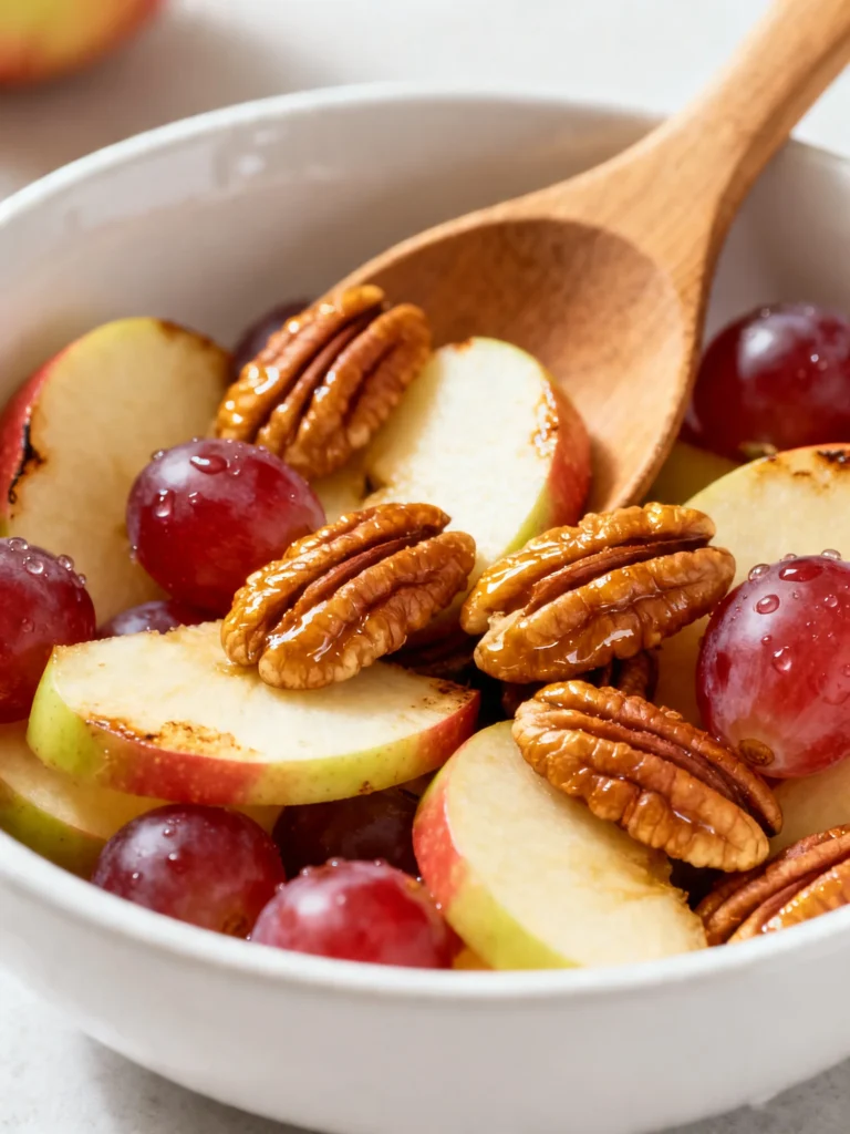 Apple Salad with Grapes & Pecans Recipe