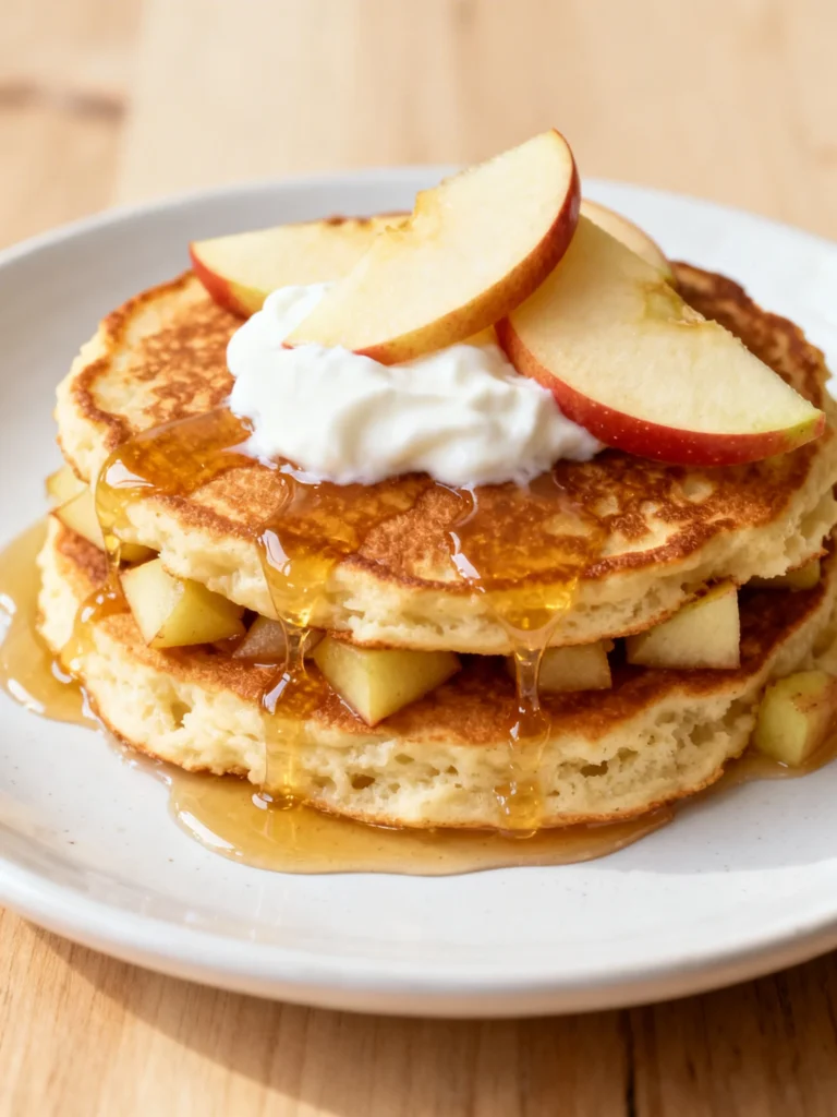 Apple Yogurt Pancakes Recipe