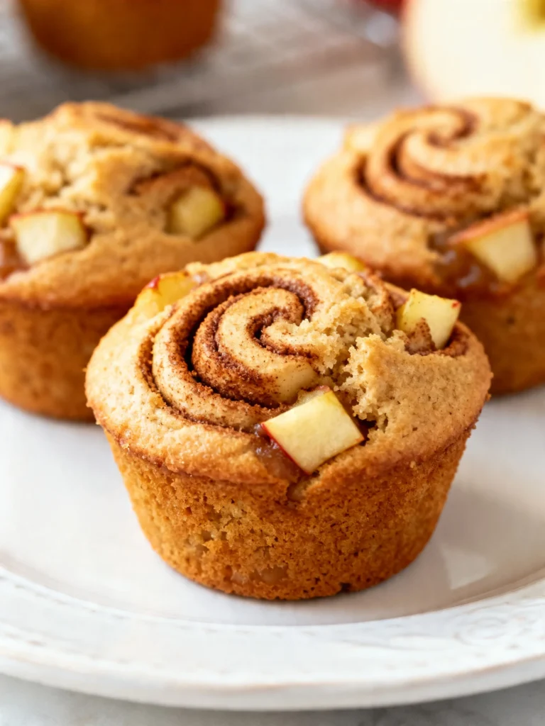 Cinnamon Applesauce Muffins Recipe
