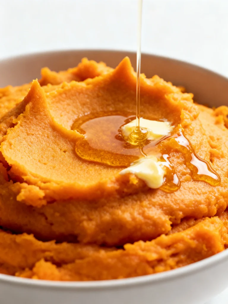 Honey Butter Mashed Sweet Potatoes Recipe