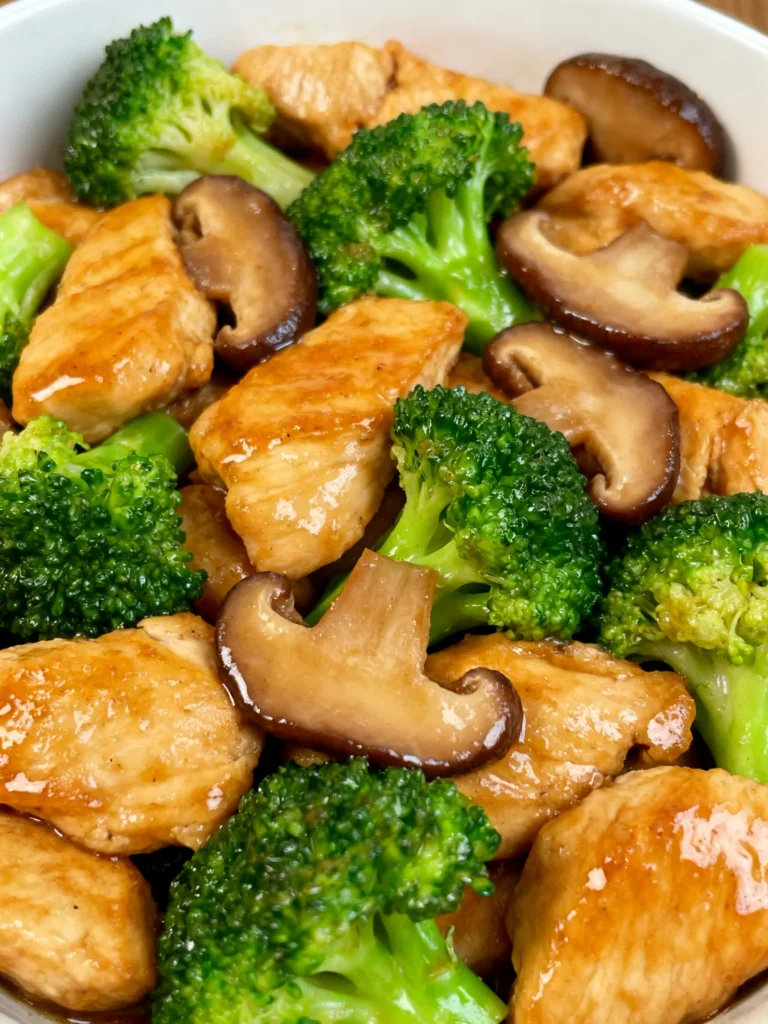 Chicken, Broccoli & Mushroom Stir-Fry Recipe